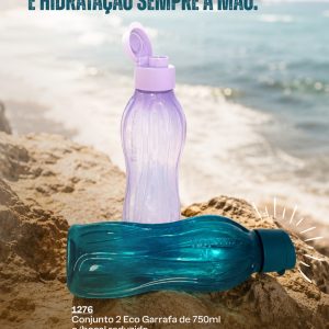 2 Eco garrafas de 750ml