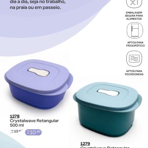 Cristalwave 500ml retangular